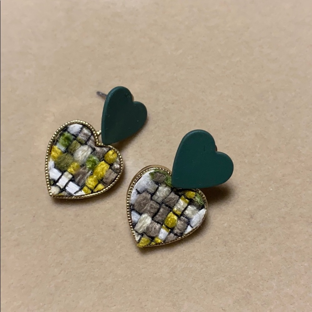 Heart shaped earrings